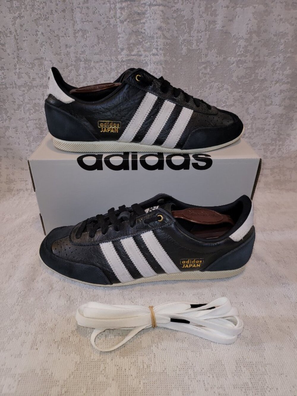 Adidas Women's Originals Japan Shoes Core Black Cloud White IH5490 Size 8